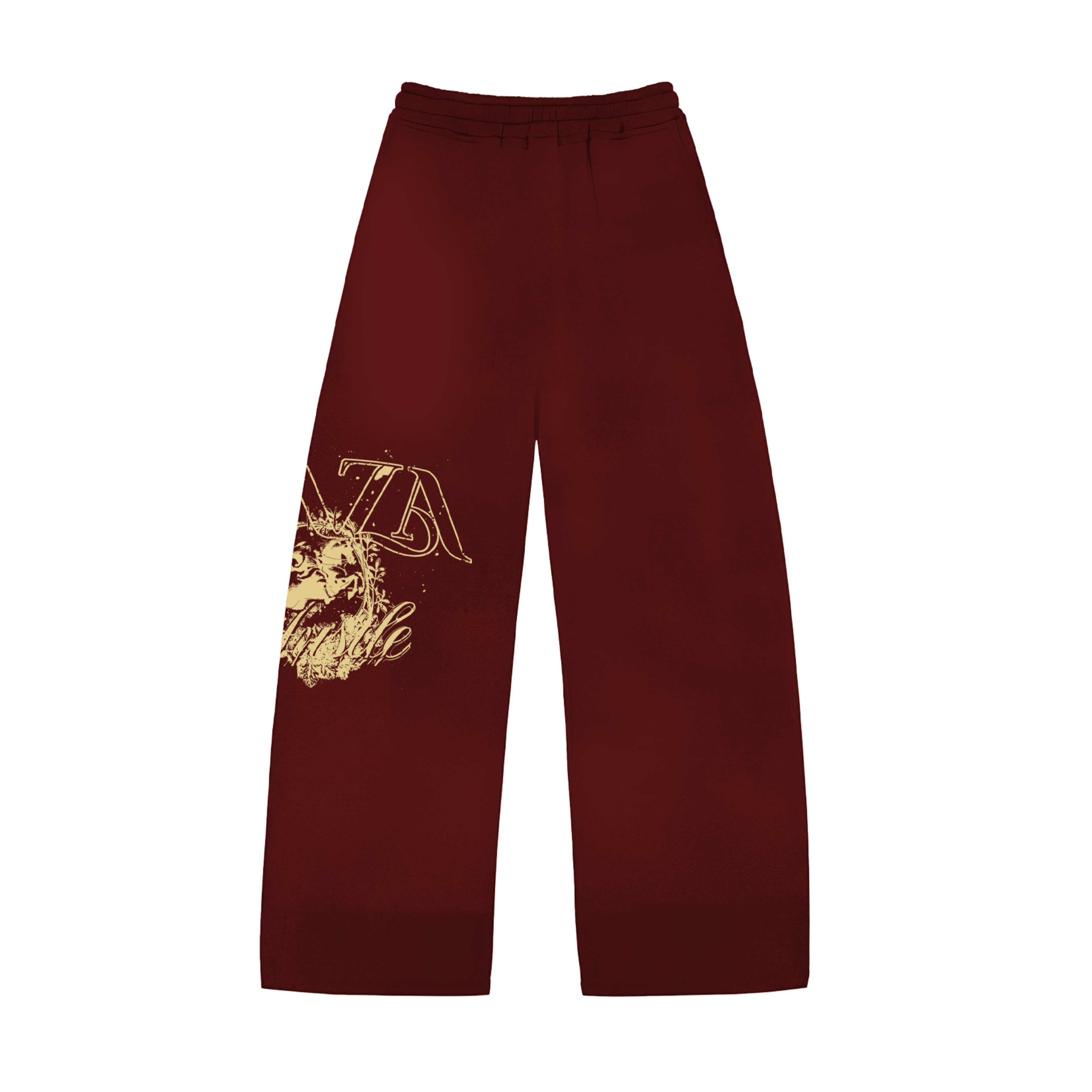 XMAS PANT BORDEAUX //