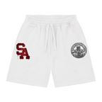 SHORTS "SA" SUMMER TOUR 2026 // WHITE