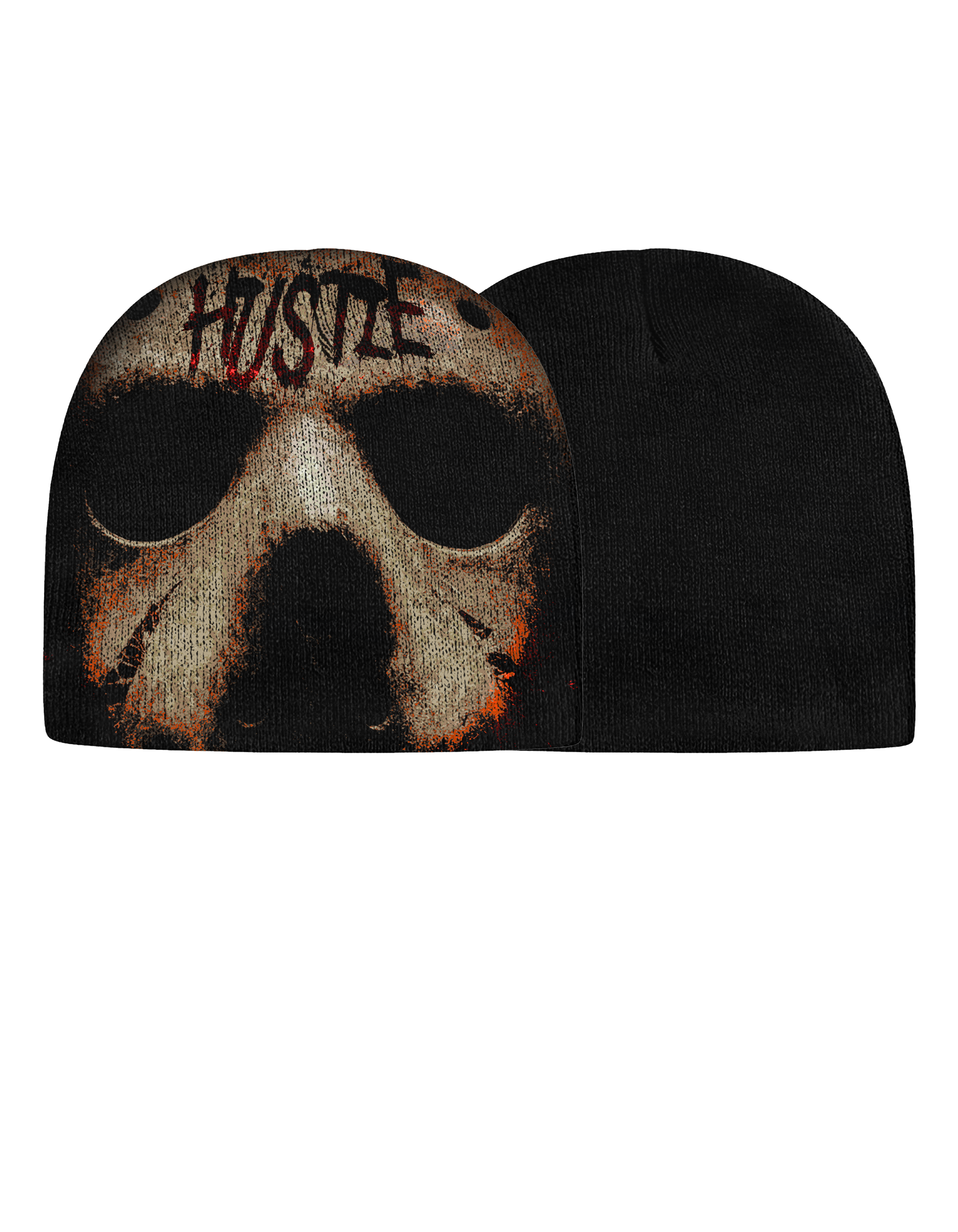 HUSTLE MASK BEANIE //