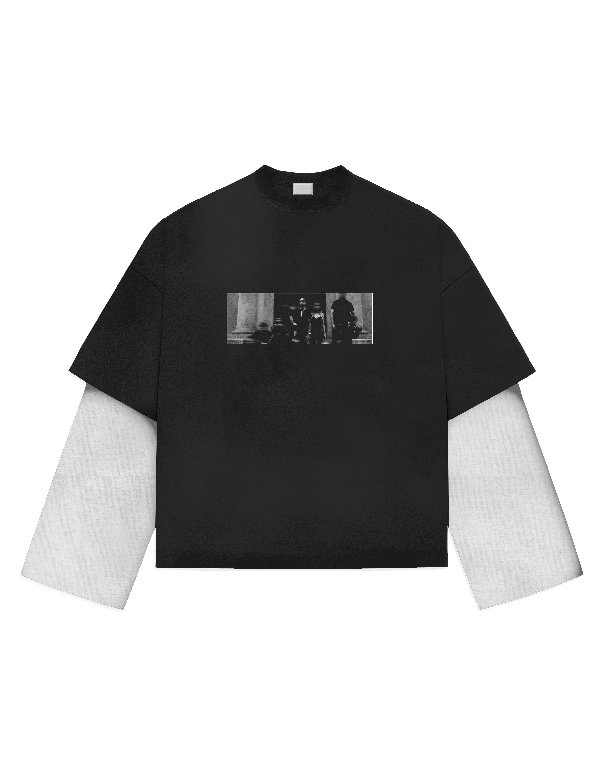 HUSTLE DOUBLE TEE //