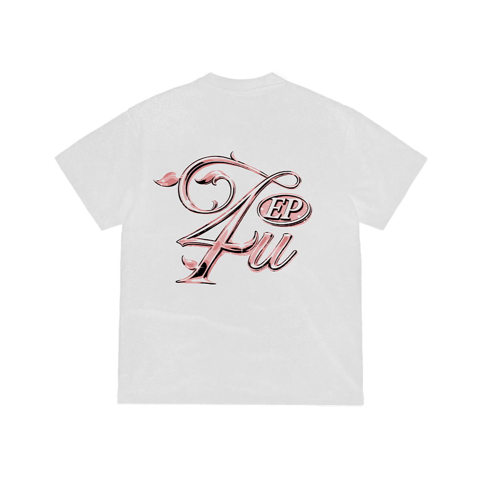 4U LOVE TEE // White