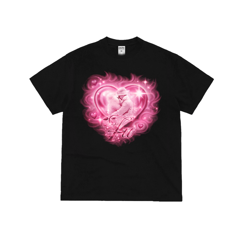4U COUPLE TEE // Black