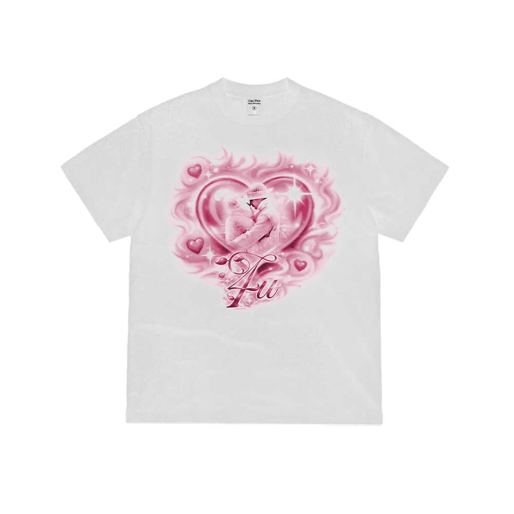 4U COUPLE TEE // White