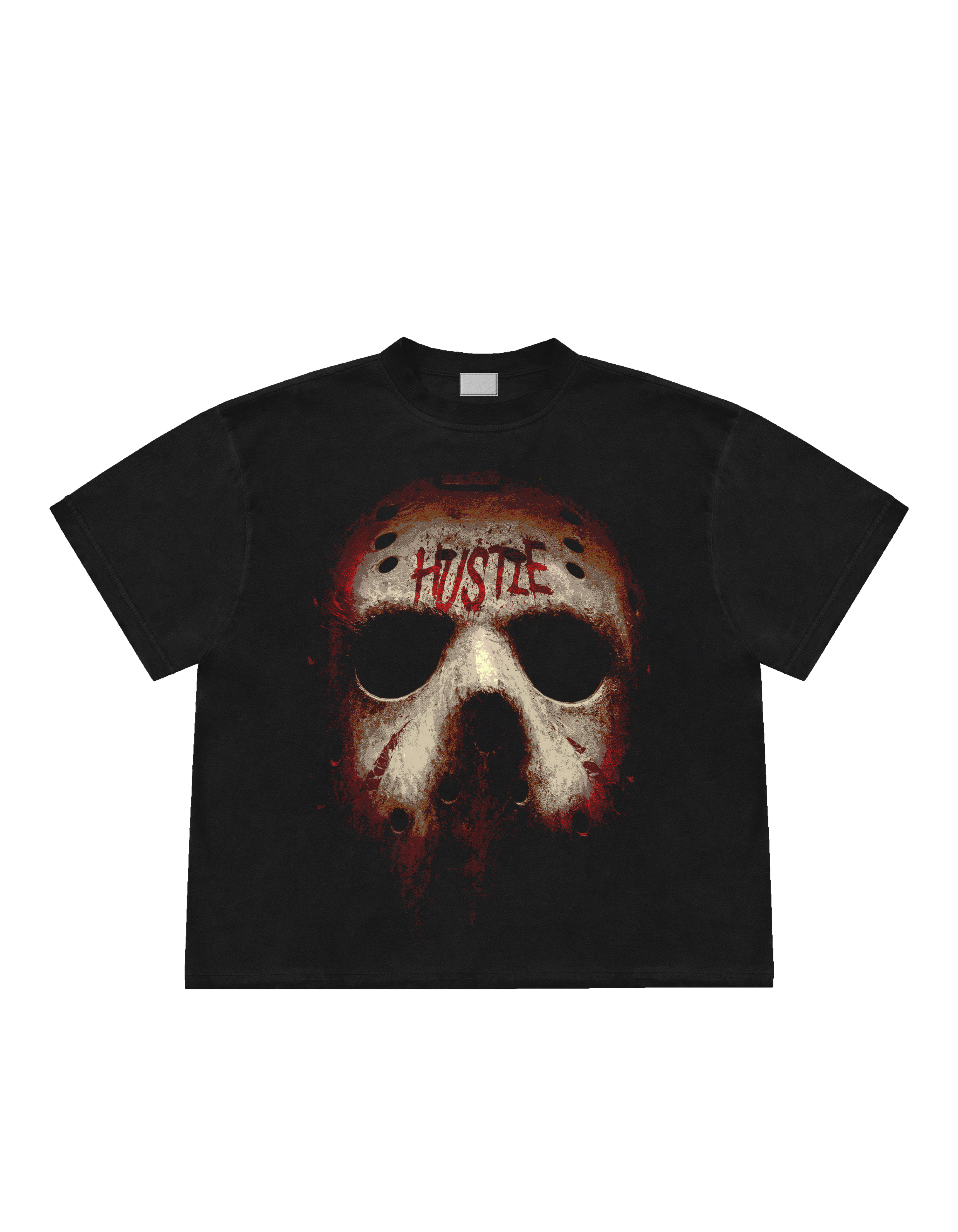 HUSTLE MASK TEE //